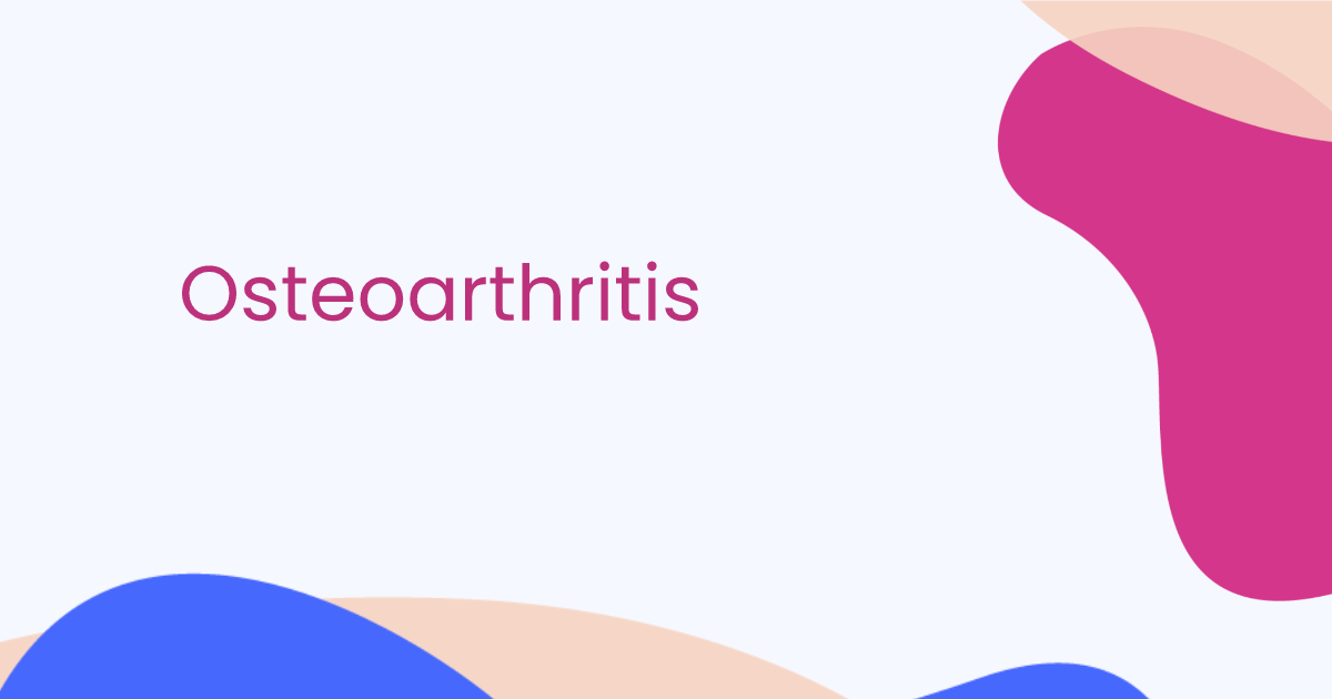 Osteoarthritis