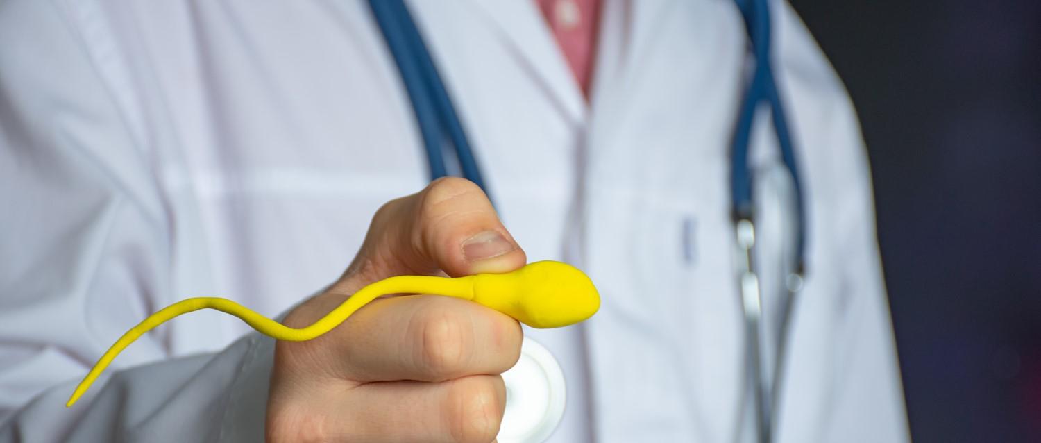 How common is male infertility, and what causes it?